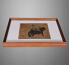 钦北书画装裱配框服务案例