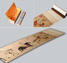 钦北馆藏书画复制博物馆书画复制服务