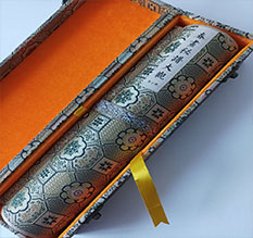 钦北书画装裱案例